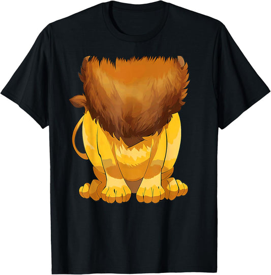 Lion Body Halloween Costume T-Shirt - T-Shirt | Black