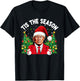 Tis The Season Trump Christmas Matching Family Christmas T-Shirt - T-Shirt | Black