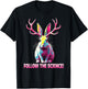 Jackalope Funny Cryptid Mythical Rabbit T-Shirt - T-Shirt | Black