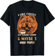 Chow Chow Coffee Outfit - Coffee Chow Chow T-Shirt - T-Shirt | Black