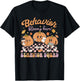 Behavior Blooms Here Behavior Squad Pumpkin Day T-Shirt - T-Shirt | Black