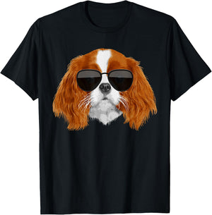 Cavalier King Charles Design Women Cavalier Spaniel T-Shirt - T-Shirt | Black