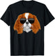 Cavalier King Charles Design Women Cavalier Spaniel T-Shirt - T-Shirt | Black