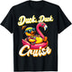 Cruising Ducks Duck Duck Cruise Family Vacation Rubber Duck T-Shirt - T-Shirt | Black