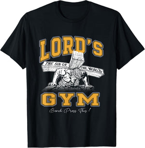 Lord's Lovely Bodybuilder Vintage Gym Weightlifting Fitness T-Shirt - T-Shirt | Black