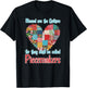 Blessed are the Quilters for they are Piecemakers Quilting T-Shirt - T-Shirt | Black