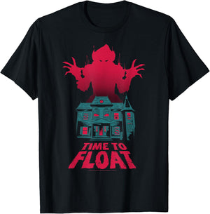 IT: Chapter Two Pennywise Time To Float Neibolt House T-Shirt - T-Shirt | Black