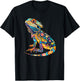 Bearded Dragon Colorful Design for Exotic Pet Enthusiasts T-Shirt - T-Shirt | Black