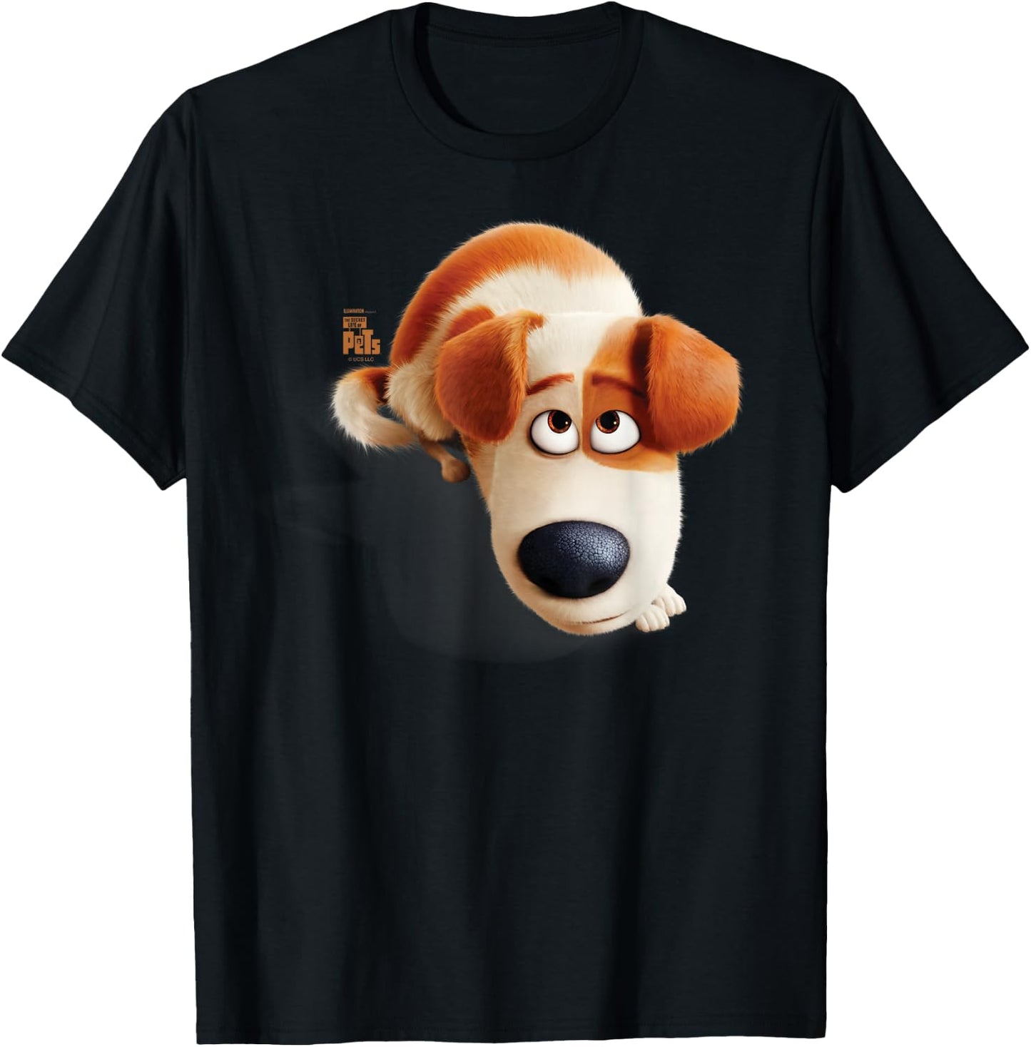 The Secret Life of Pets Max T-Shirt - T-Shirt | Black