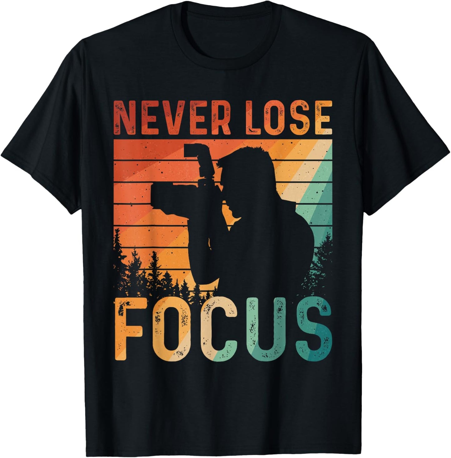 Cool Photography Design Women Camera Photographer T-Shirt - T-Shirt | Black