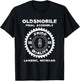 Oldsmobile Motors Final Assembly Graphic Classic Car Show T-Shirt - T-Shirt | Black