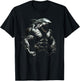 White Shark Gym Wear Bodybuilding Workout Motivation T-Shirt - T-Shirt | Black