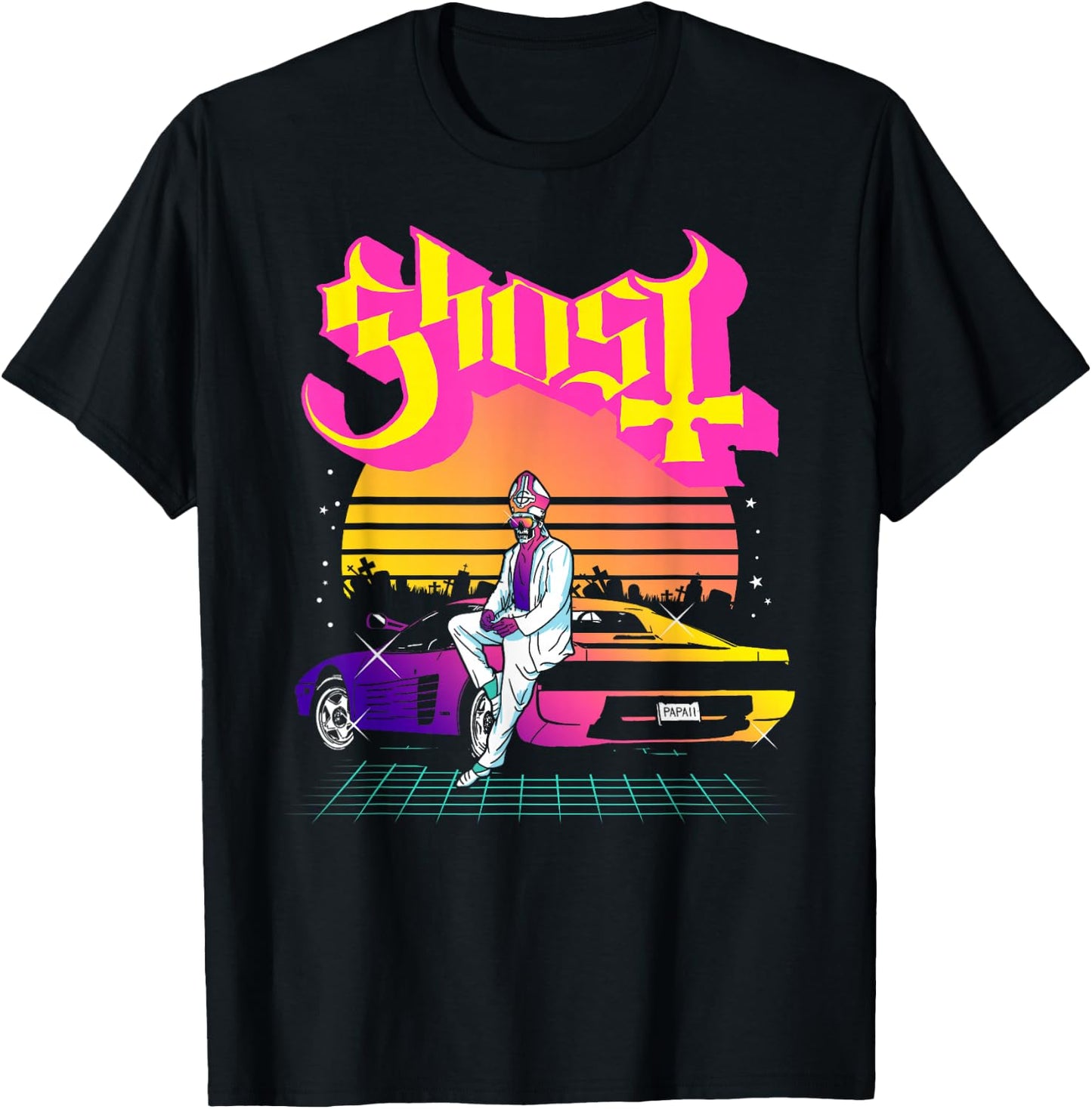 Ghost – Papa 2 Vice T-Shirt - T-Shirt | Black