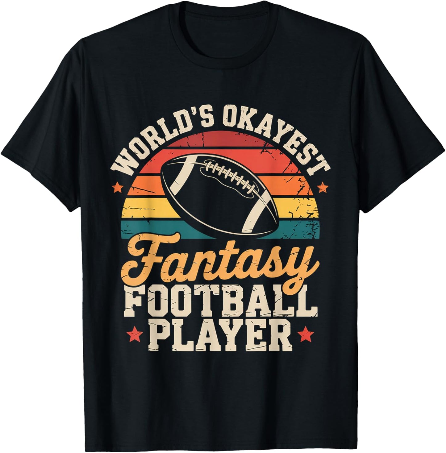 Funny Fantasy Football Player Outfit - Fantasy Football T-Shirt - T-Shirt | Black