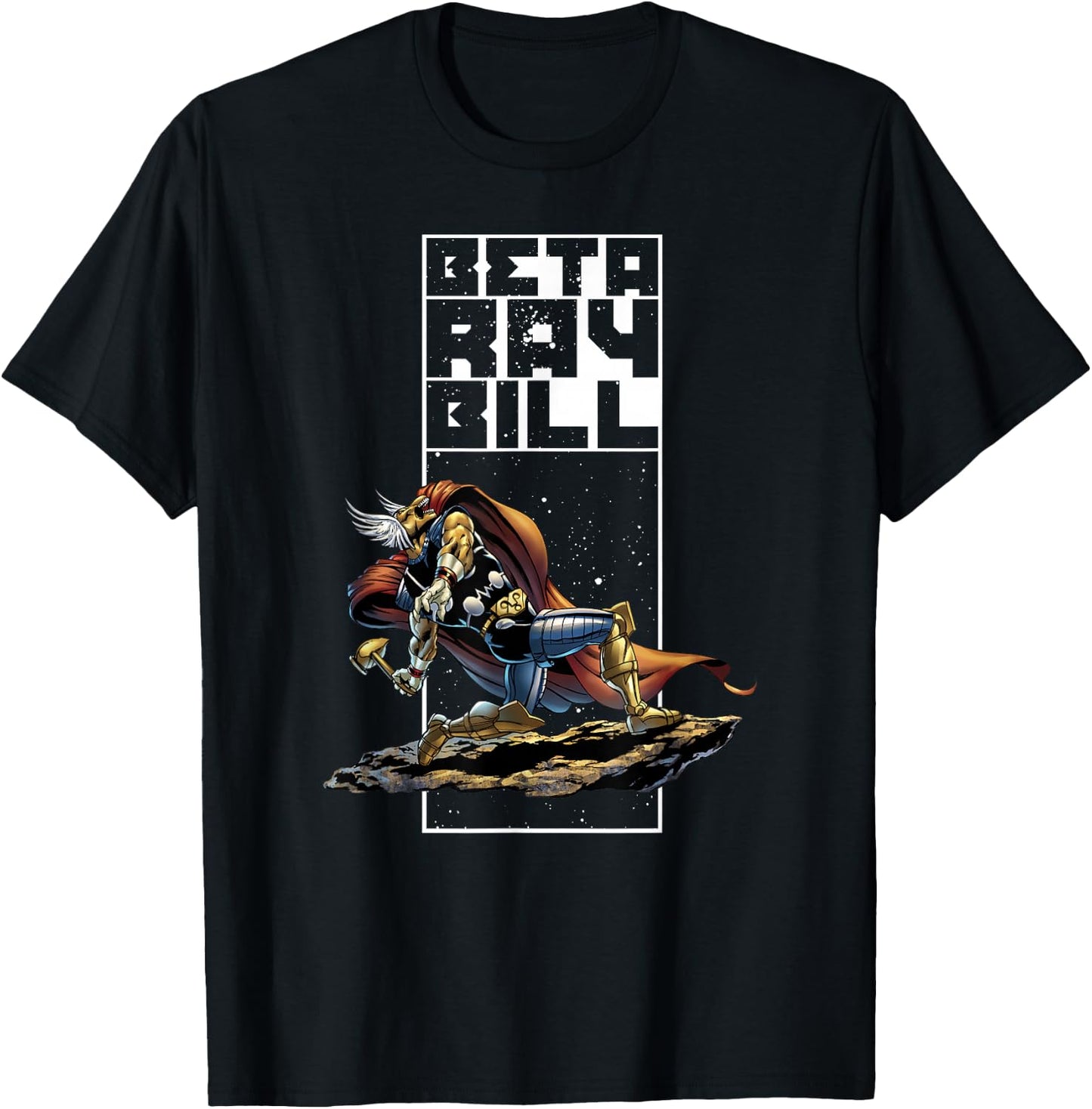 Marvel Comics Retro Beta Ray Bill Mighty Thor Vintage T-Shirt - T-Shirt | Black