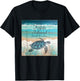 Fripp Island South Carolina Sea Turtle Beach Decor T-Shirt - T-Shirt | Black