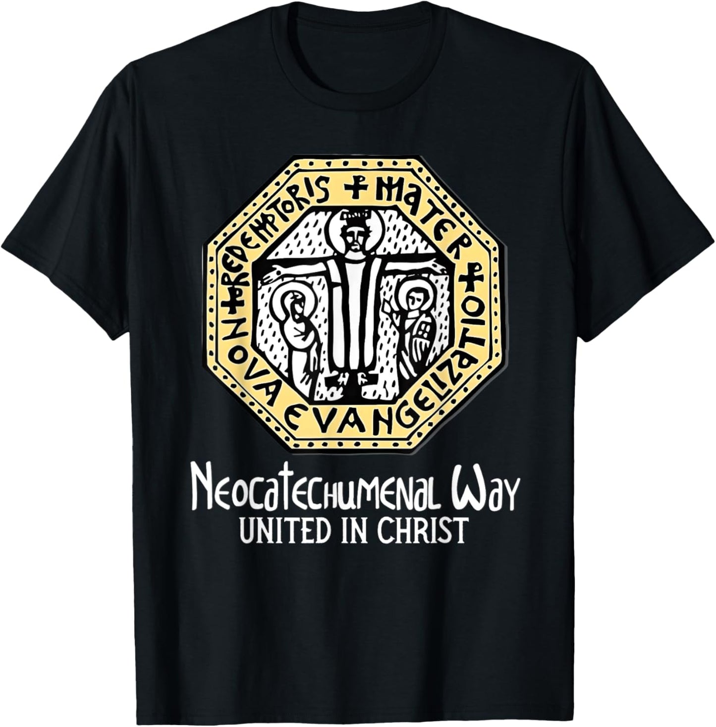 Neocatechumenal Way NCW Modern Catholic T-Shirt - T-Shirt | Black