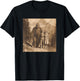 Funny Bigfoot Photo Vintage Hiking Sasquatch Bigfoot Fans T-Shirt - T-Shirt | Black