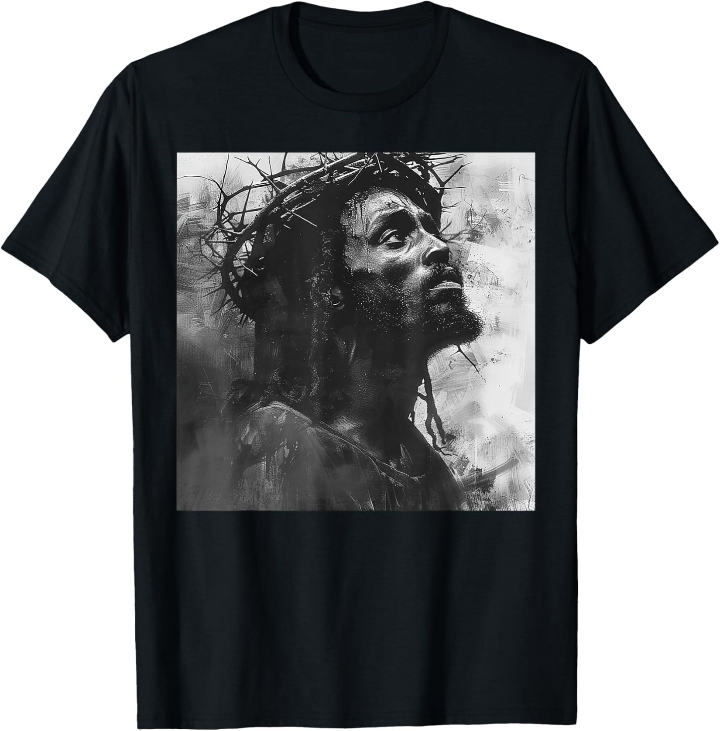 Black Jesus, Christianity, Church, Christ, Jesus T-Shirt - T-Shirt | Black