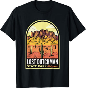 Lost Dutchman State Park Arizona T-Shirt - T-Shirt | Black