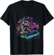 Capybara Music DJ Turntable DJ Capybara Music Producer House T-Shirt - T-Shirt | Black