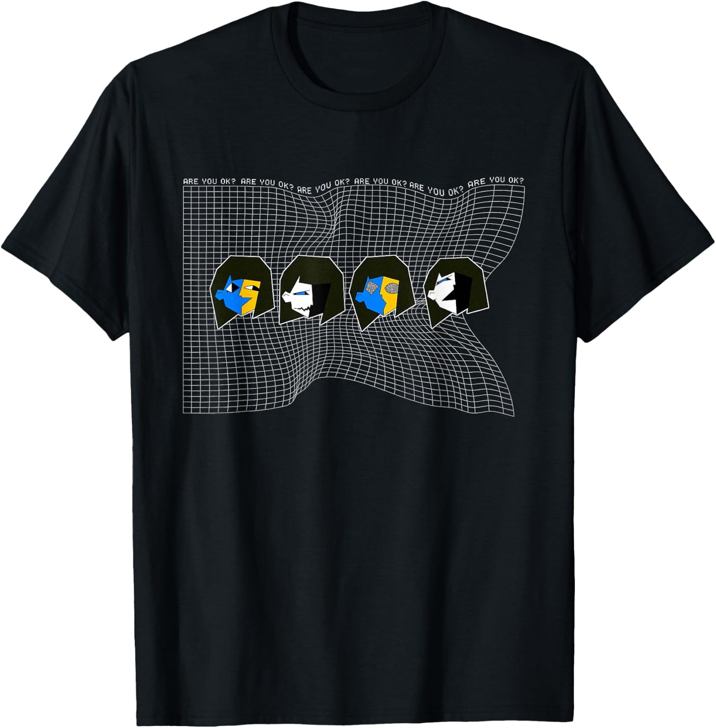 ENA are-You-Okay Official T-Shirt - T-Shirt | Black