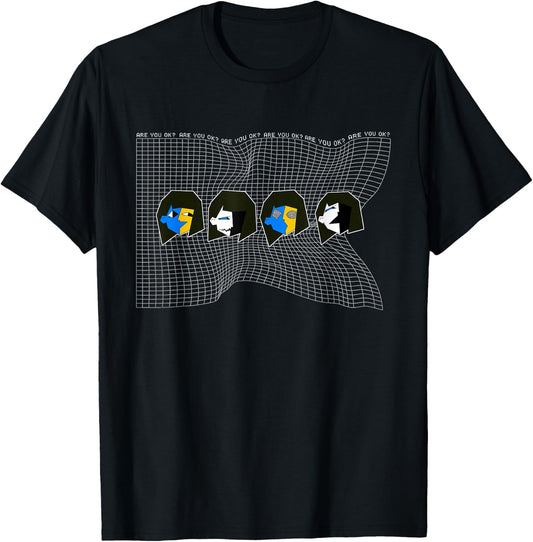 ENA are-You-Okay Official T-Shirt - T-Shirt | Black
