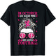 In October We Wear Pink and Watch Football Breast Cancer T-Shirt - T-Shirt | Black