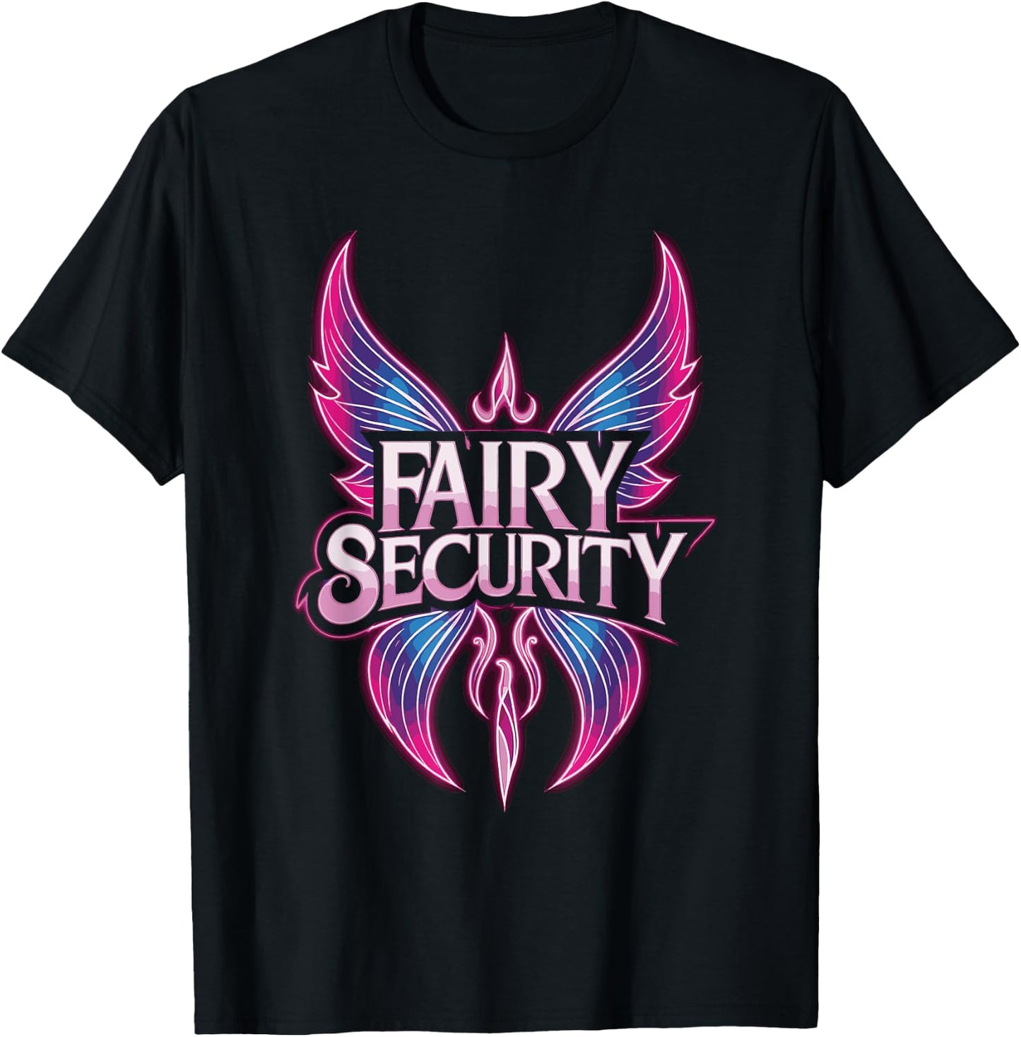 Fairy Security T-Shirt - T-Shirt | Black