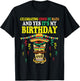 Yes Its My Birthday Cinco De Mayo Bday Mexican Fiesta T-Shirt - T-Shirt | Black
