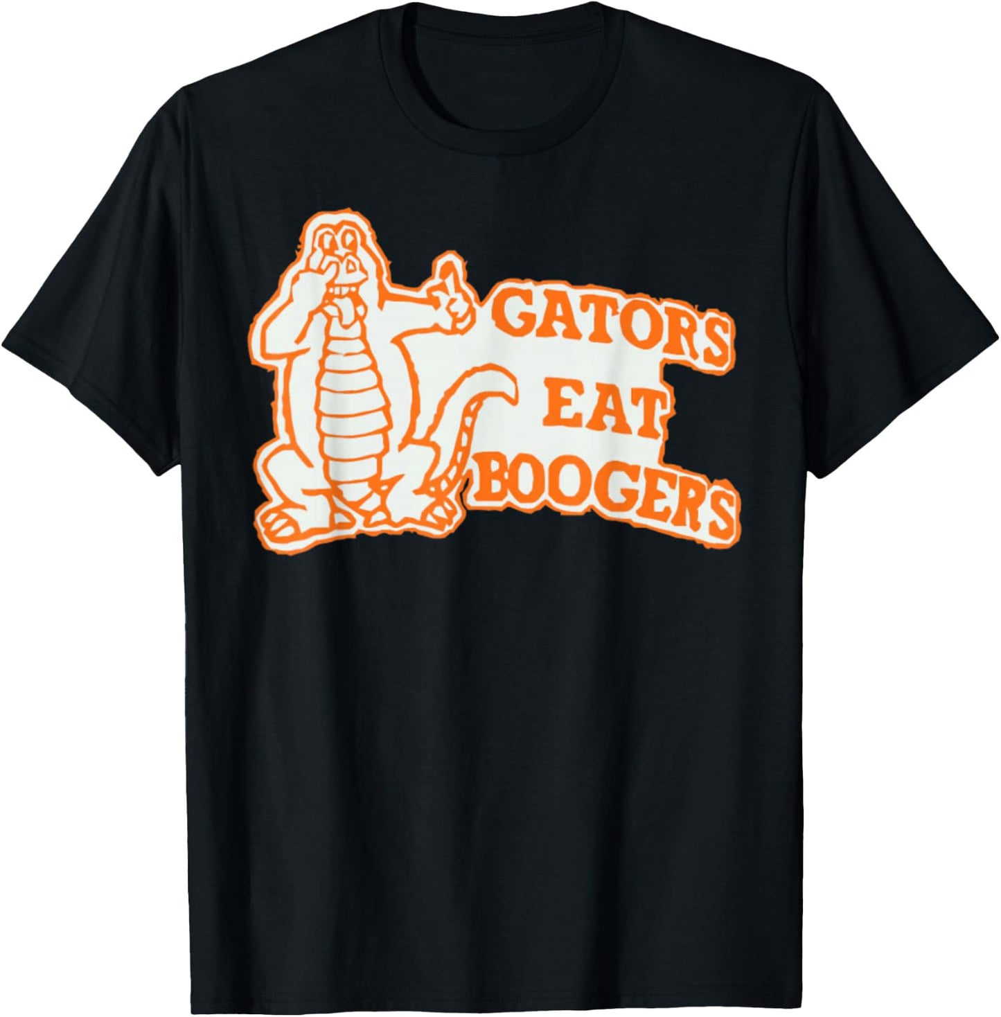 Gators Eat Boogers T-Shirt - T-Shirt | Black