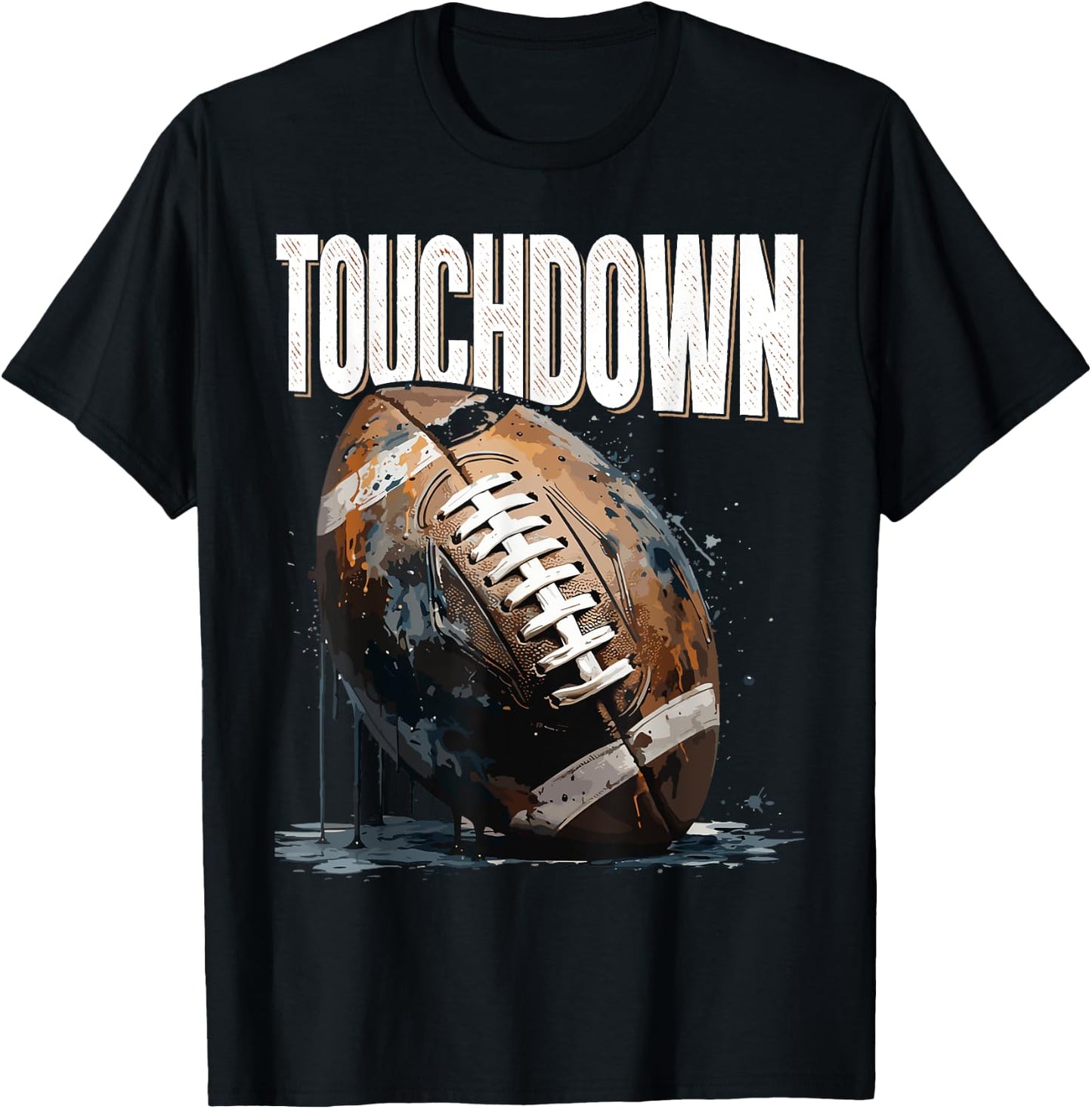 Touchdown - American Football T-Shirt - T-Shirt | Black