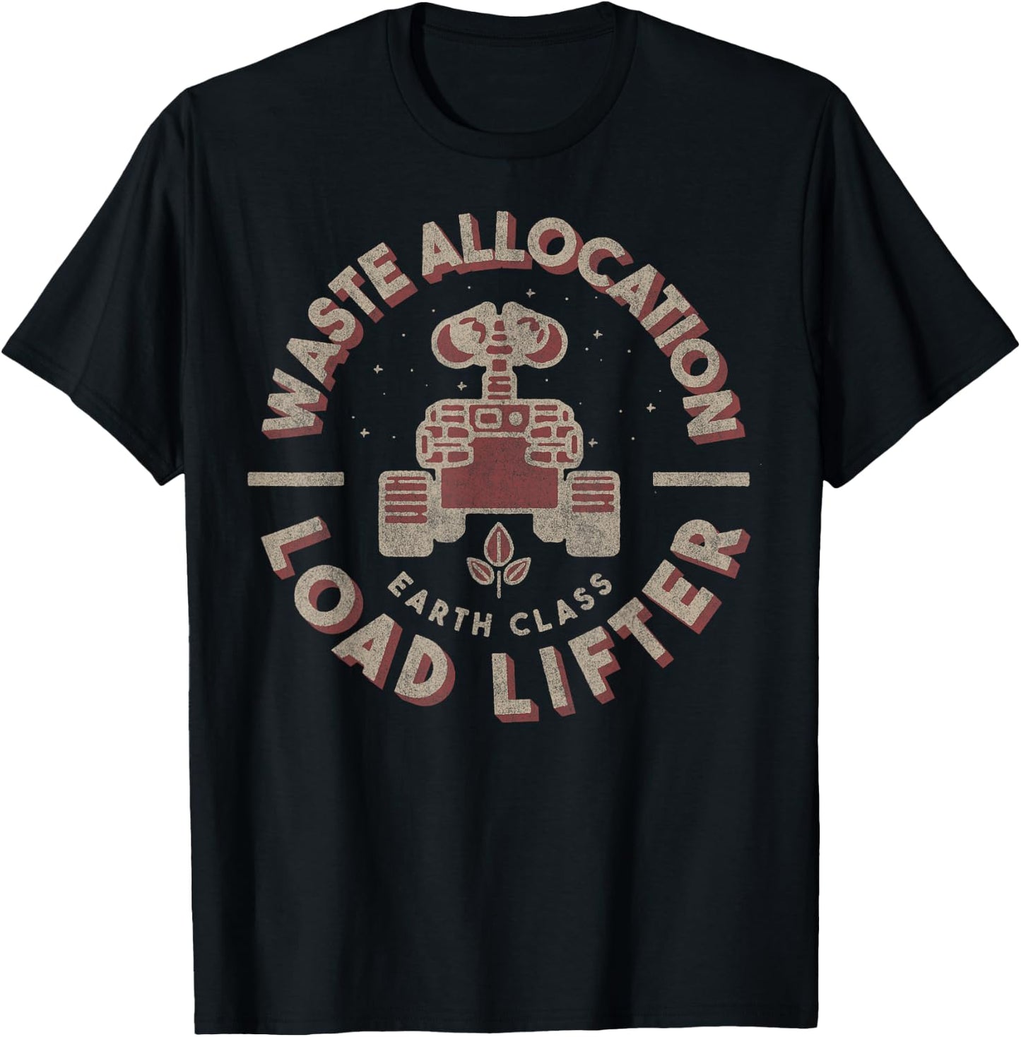 Disney Pixar Wall-E Waste Allocation Load Lifter T-Shirt - T-Shirt | Black