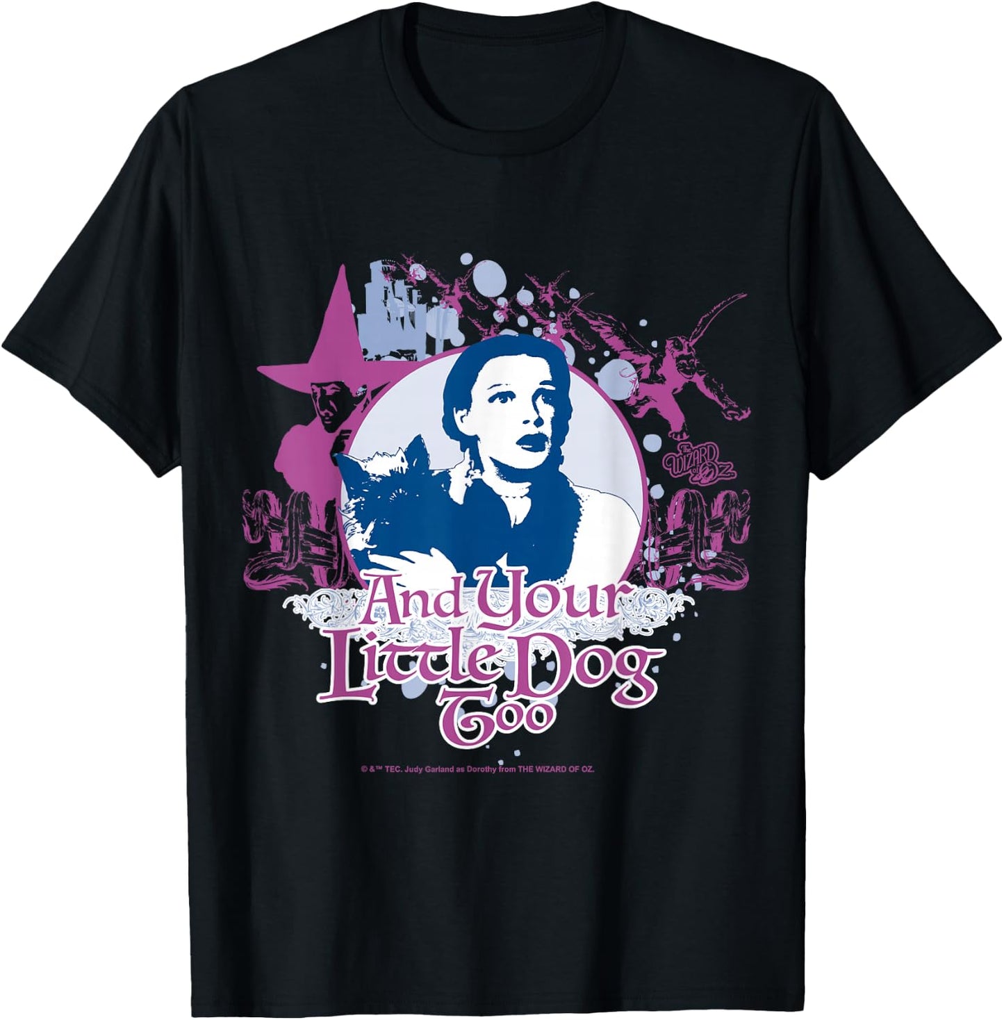 The Wizard Of Oz - Wicked Witch Of The West Dorothy Toto T-Shirt - T-Shirt | Black