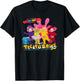 Teletubbies Eh Oh Characters Vacuum T-Shirt - T-Shirt | Black
