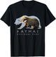 Alaskan Bear Katmai National Park Lake Image Alaska Souvenir T-Shirt - T-Shirt | Black