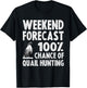 Funny Quail Hunting Women Upland Hunting Pheasant T-Shirt - T-Shirt | Black