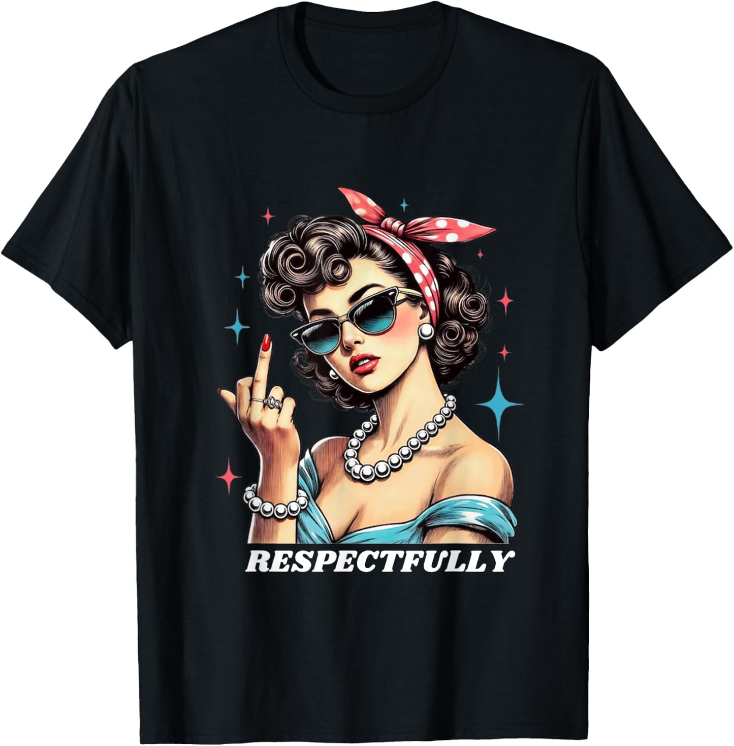 Respectfully T-Shirt - T-Shirt | Black