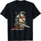 Penguin Knight Middle Age T-Shirt - T-Shirt | Black