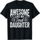 Awesome Like My 2nd Daughter Funny Parent Men Fathers Day T-Shirt - T-Shirt | Black