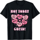 Rosalia and Henrys Not Today Cupid Funny Anti Valentines Candy Heart Cupid - -Adults, Black, Small T-Shirt - T-Shirt | Black