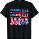 Caring For The Cutest Firecrackers NICU Nurse 4th Of July T-Shirt - T-Shirt | Black