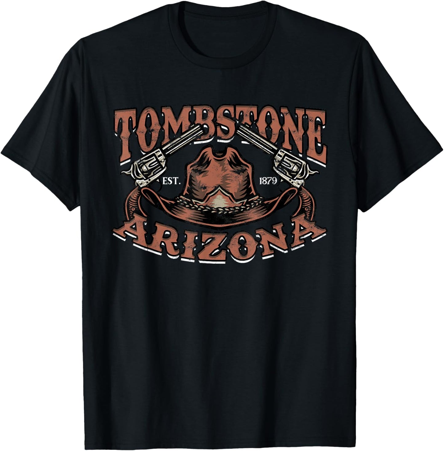 Tombstone Arizona AZ Tombstone Arizona T-Shirt - T-Shirt | Black