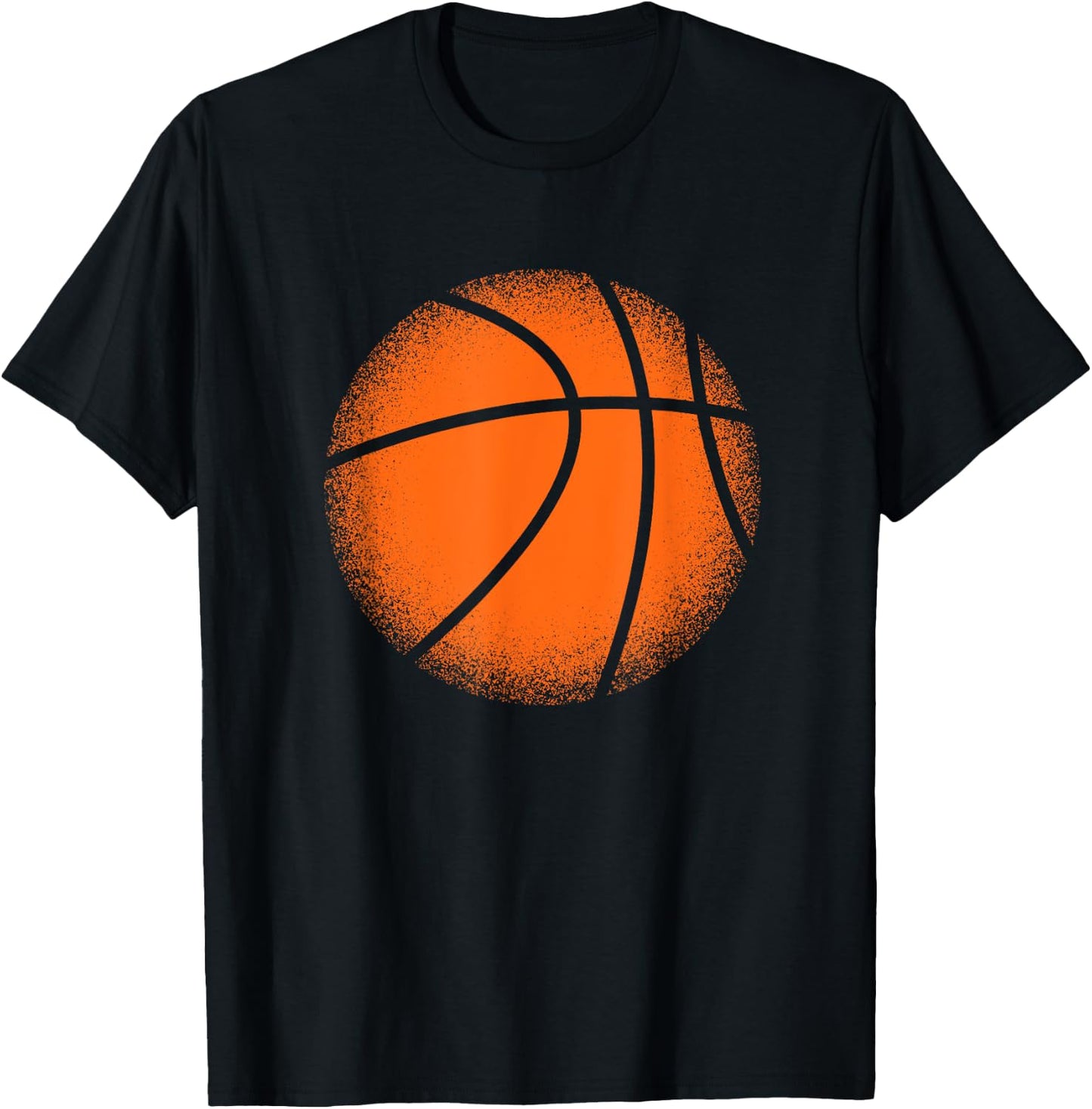 Basketball Player Coach Funny Bball Lover Sports Vintage T-Shirt - T-Shirt | Black