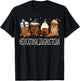 Educational Diagnostician Horror Coffee Halloween Autumn T-Shirt - T-Shirt | Black
