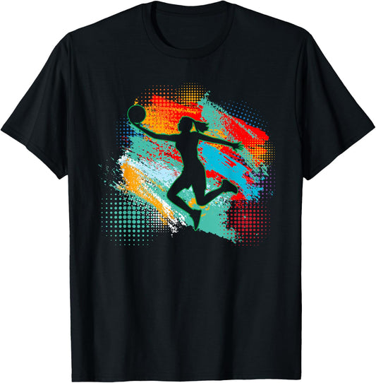 Basketball Sports Fan Women Girls Player T-Shirt - T-Shirt | Black