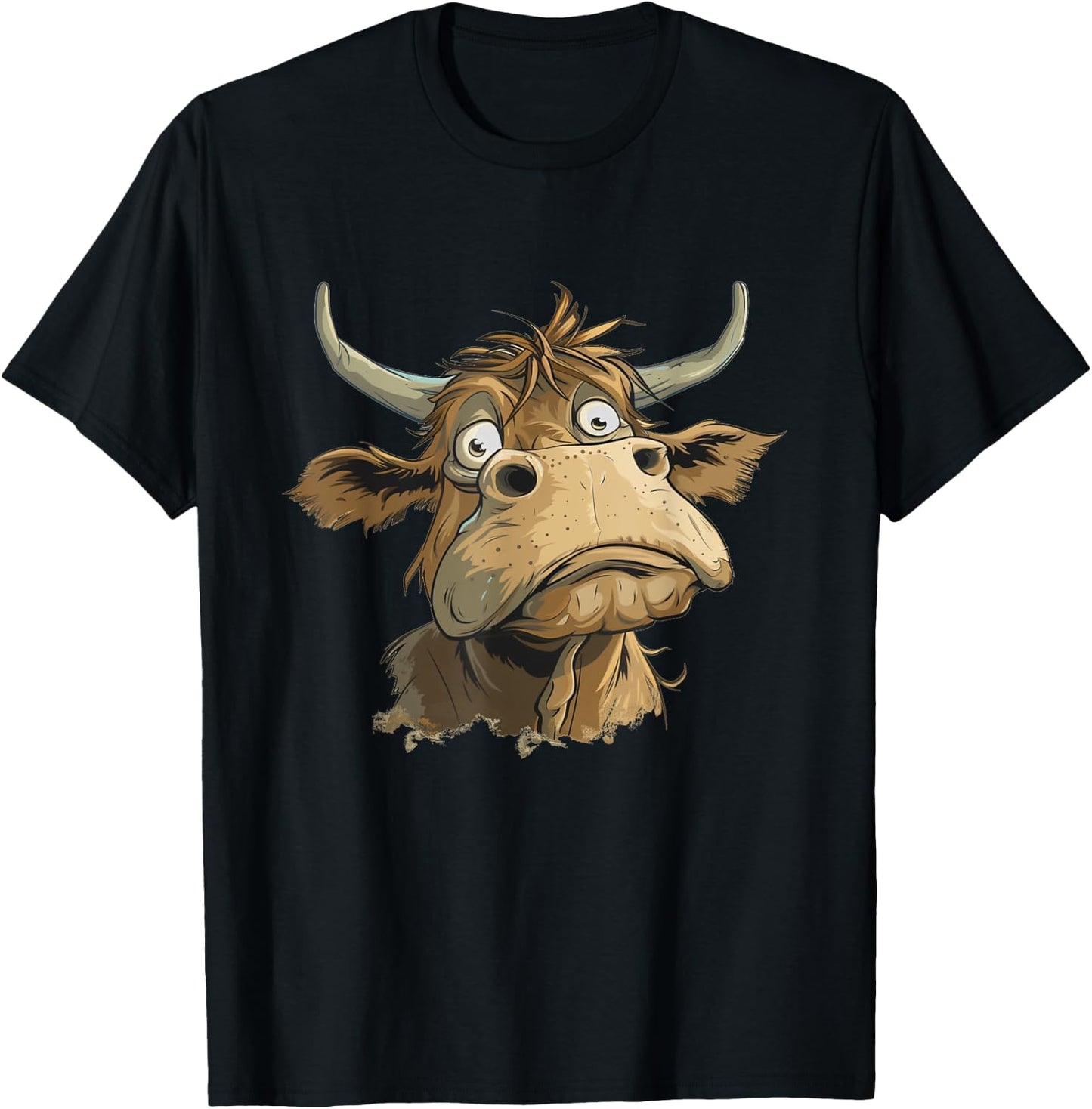 Nice Bullock Costume for pretty Animals and Cattle Lovers T-Shirt - T-Shirt | Black