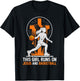 This Girl Runs On Jesus And Basketball T-Shirt - T-Shirt | Black