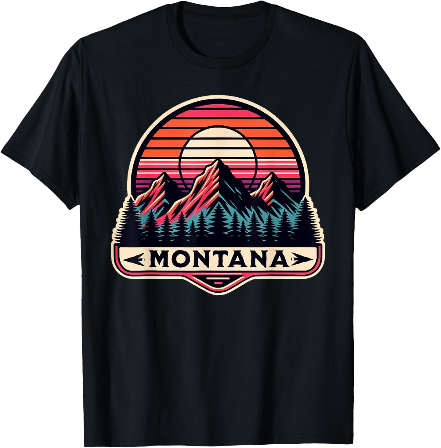Montana T-Shirt - T-Shirt | Black