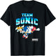 Sonic The Hedgehog Team Sonic Epic Group Shot T-Shirt - T-Shirt | Black